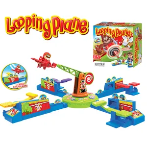 High quality educational puzzle electric looping plane table game toy for kids