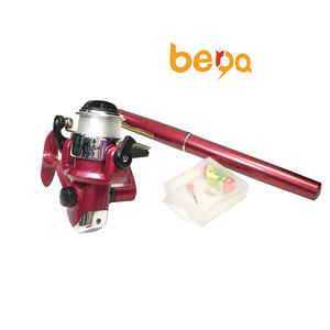 促销便携式口袋铝笔形伸缩钓鱼杆 - Product Image 1