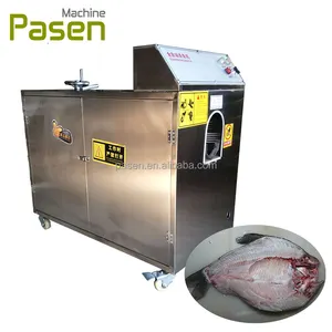 Carp trout fish scaling cleaning machine / Sardine fish gutting killing machine