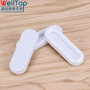 <span class=keywords><strong>Poignée</strong></span> de <span class=keywords><strong>porte</strong></span> auto-adhésive en plastique blanc, pour portes coulissantes de <span class=keywords><strong>placard</strong></span>, fenêtre de <span class=keywords><strong>placard</strong></span>, <span class=keywords><strong>poignée</strong></span> auxiliaire de garde-robe, lot de 4 pièces - Product Image 4