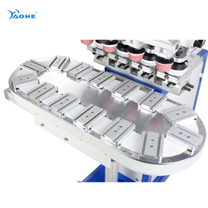 4 Màu Ink Cup <span class=keywords><strong>Pad</strong></span> Máy In/<span class=keywords><strong>Pad</strong></span> Máy In Với Băng Tải - Product Image 4