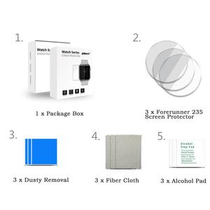 3 Gói Cao Rõ Ràng 2.5D 9H 0.33Mm Tempered Glass Thông Minh Đồng Hồ Bảo Vệ Màn Hình Cho <span class=keywords><strong>Garmin</strong></span> Forerunner <span class=keywords><strong>235</strong></span> 225 220 620 630 - Product Image 6