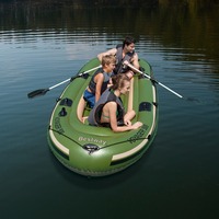 Bateau pneumatique Bestway 65001 Hydro Force Voyager 500, 137'' x 56'', prix d'usine chinois, rafting gonflable pour 3 personnes