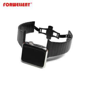 <span class=keywords><strong>Bracelet</strong></span> en acier inoxydable de luxe pour <span class=keywords><strong>Apple</strong></span> <span class=keywords><strong>Watch</strong></span> Series 1, 2, 3, 4, <span class=keywords><strong>bracelet</strong></span> Iwatch en acier inoxydable 44, 40 mm avec adaptateurs - Product Image 2