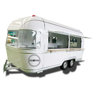 2024 Pefect design food trailer mobile street food kiosk can be customized bus food truck