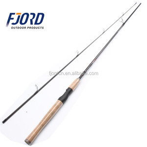 Caña de Pescar de Fibra de Carbono de 1.98m con Mango de <span class=keywords><strong>Madera</strong></span> para Spinning y Casting, para Agua Salada y Dulce - Product Image 2