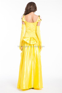 Adulte <span class=keywords><strong>Belle</strong></span> Princesse Cosplay Costume Beauté <span class=keywords><strong>et</strong></span> La <span class=keywords><strong>Bête</strong></span> Halloween costume Party robe - Product Image 4