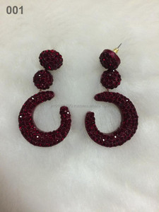 Élégantes boucles d'oreilles pendantes en cristal et strass pour femmes, idéales pour les fêtes, mariages, anniversaires, cadeaux - Product Image 3