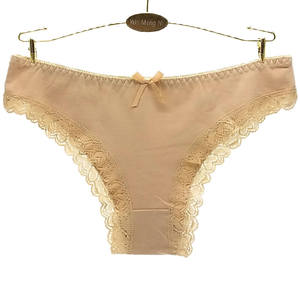 Yun Meng Ni Celana Dalam Wanita, Pakaian Dalam Seksi Warna Solid Harian Gaya Baru - Product Image 4