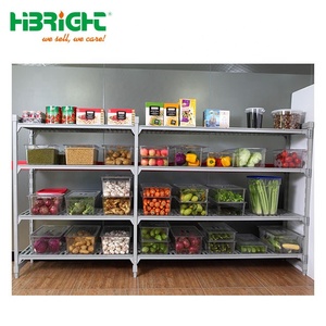 Estante de almacenamiento para congelador, estantería de <span class=keywords><strong>aluminio</strong></span> <span class=keywords><strong>y</strong></span> <span class=keywords><strong>polipropileno</strong></span> NSF ambiental para alimentos fríos - Product Image 3