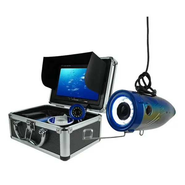 High Quality Fish Finder 15m 80m Cable Underwater Fishing Camera System Kit With 7" TFT LCD