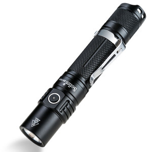 Yeni SP31V2.0 EDC Torch orijinal XPL-HI 1200lm yüksek güç 6 modları göstergesi taktik LED el feneri 18650