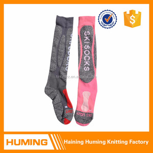 Bas prix personnalisé à séchage rapide lumineux couleur thermique sport <span class=keywords><strong>ski</strong></span> chaussettes - Product Image 3