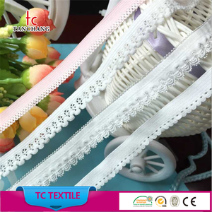 Nieuwe <span class=keywords><strong>Fancy</strong></span> Picot Gebreide Elastische Kant <span class=keywords><strong>Webbing</strong></span> Voor Broek Tczz60 - Product Image 4