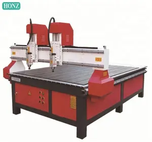 Shandong ucuz Shandong fabrika 1300*2500mm 5.5kw dles son tasarım CNC 4 eksen ahşap yönlendirici mobilya gravür makinesi