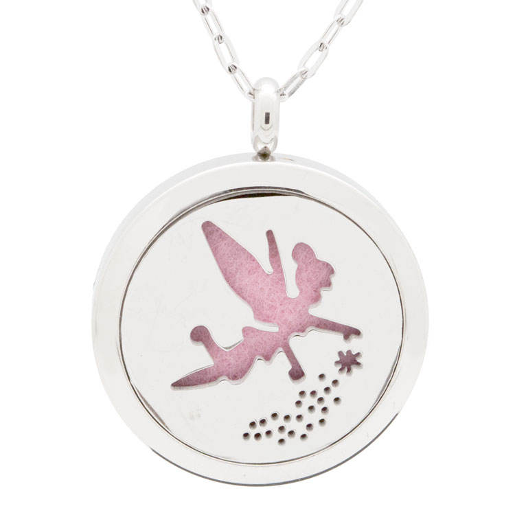 Wholesale Stainless Steel Trendy Fairy Butterfly Eo Locket Pendant