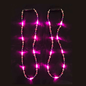 Mardi Gras 9-Collier de perles LED Décorations de fête - Product Image 2