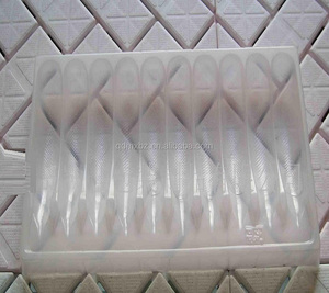 Barquette à huîtres en plastique jetable avec compartiments - Product Image 6