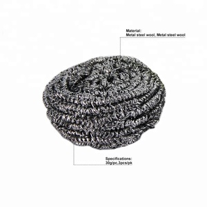 SS410/430 JINKAI المطبخ والمنزلية وعاء تنظيف مقشرة استانلس ستيل المعادن الغسيل - Product Image 3