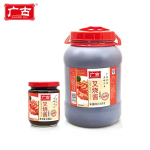 230g 중국 유명 브랜드 Char Siew Siu 소스 바베큐 돼지 고기