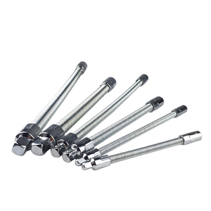 Bendable אלסטי שרוול משותף חיבור מוט סגסוגת אוניברסלי גמיש פיר מחגר ברגים אביב הארכת מוט - Product Image 4