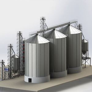 Meuleuse froide de haute qualité, à bas prix, pour énergie de poulet, maïs, blé, rembourré, Grain de riz, Silo pour stockage de sel, acier galvanisé chaud, nouveau produit