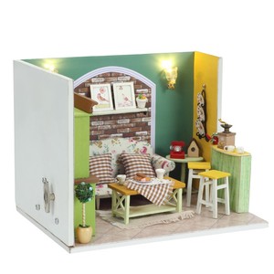 Main légende de la mer d'un bleu dollhouse led maison de poupée - Product Image 1
