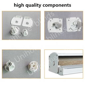 실루엣 그늘 트리플 쉬어 전동 블라인드 태양 전지 패널 배터리 모터 쉬어 그늘 - Product Image 3