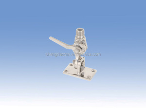 156 - 163 MHz 6.5dBi VHF en fiber de verre Omni antenne Marine conique tube avec <span class=keywords><strong>pliable</strong></span> fouets 2.4 M bateau antenne - Product Image 5