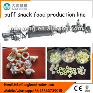 Ekstruder mısır çubukları üretimi mısır patlağı aperatif yemek yapma makinesi - Product Image 5