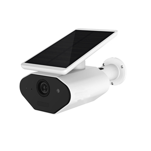 Caméra de <span class=keywords><strong>surveillance</strong></span> extérieure WiFi solaire résistante aux intempéries <span class=keywords><strong>avec</strong></span> panneau solaire, reconnaissance faciale, vision nocturne - Product Image 1