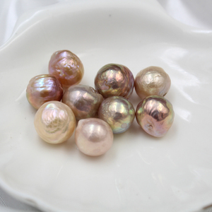 Wholesale A+ Luster Natural No Holes Freshwater Edison Pearl Multicolor Baroque Loose Pearl