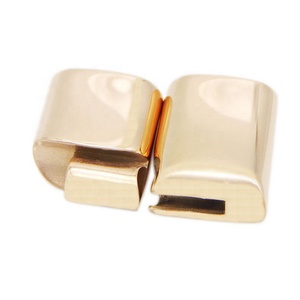 Chiusura in Metallo Acciaio Inossidabile all'Ingrosso per Bracciali in Pelle - Product Image 4