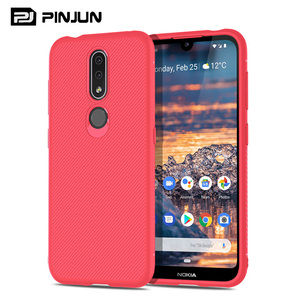 <span class=keywords><strong>Funda</strong></span> de teléfono de TPU <span class=keywords><strong>para</strong></span> <span class=keywords><strong>Nokia</strong></span>, cubierta trasera de goma suave a rayas diagonales, color negro, <span class=keywords><strong>para</strong></span> modelos 4,2, 1,4, 5,4, 6,2, G11, G21, C21, C20 Plus, 2019, nuevo estilo - Product Image 1
