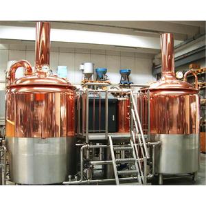 5bbl Đồng Đỏ Microbrewery Đồng Máy Nhà Máy Bia - Product Image 3