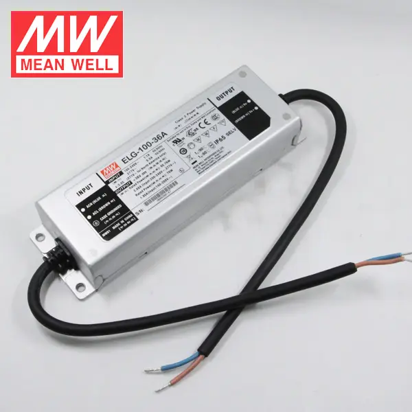 MEANWELL 50W 75W 150W 200W 300W 400W 12V 24V 48V a prueba de agua regulable 12V Dali Led conductor