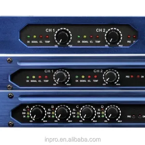 Digital Amplifier power klasse D 4 kanal ausgang 2 kanal stereo bühne ruck 2 unilt