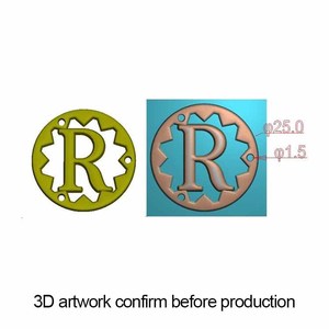 Thiết Kế Thời Trang May Thương Hiệu Logo Kim Loại Nhãn Tùy Chỉnh Quần Áo Thẻ Kim Loại Tấm Cho Trang Trí - Product Image 2