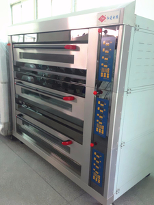<span class=keywords><strong>Four</strong></span> électrique industriel 3 étages 6 plateaux <span class=keywords><strong>Four</strong></span> à pâtisserie Prix ​​bas à vendre - Product Image 5