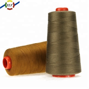 Tela de algodón 20/2 poliéster para costura, tejido de poliéster para Vaqueros, 20/3 - Product Image 3