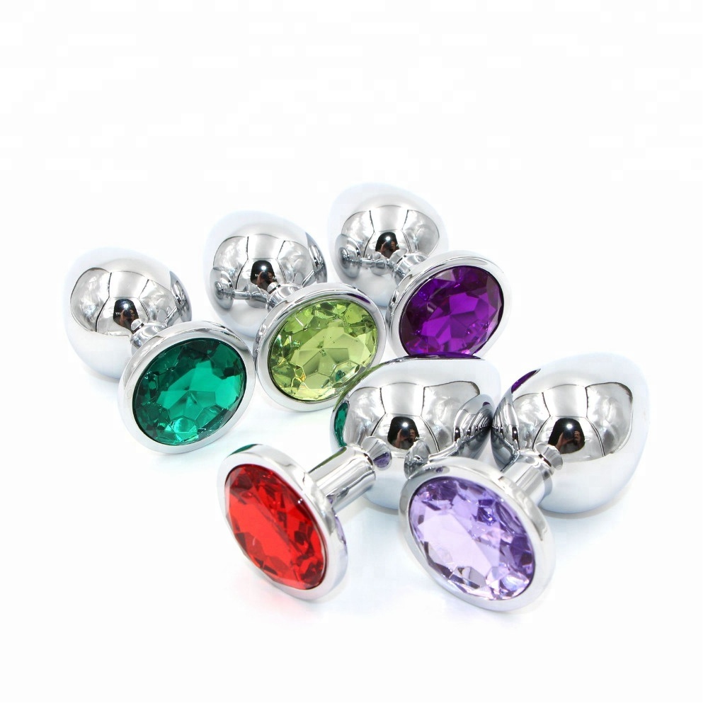 plug anal gay Stainless Steel Anal Butt Plug Set