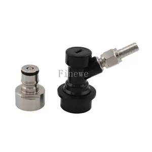 Home Brew Cornelius Bia Keg Coupler Bóng Khóa Ngắt Kết Nối Nhanh Chóng Chuyển Đổi Kit G5/8 Chủ Đề Lỏng Bài và Xoay nut - Product Image 1