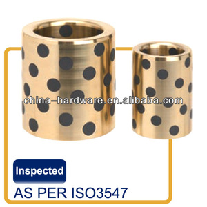 وصلات خطية تلقائية التشحيم من الكربون الجرافيت SO#50 SP2 غطاء منزلق #500SP L101 قالب توجيه غير زيتي غطاء من البرونز الزهر