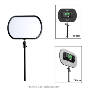 LED جولة الفيديو الضوئي مع 3200-5500K درجة حرارة اللون و سطوع قابل للتعديل ل. الصور الفوتوغرافية استوديو الصور PE-920II