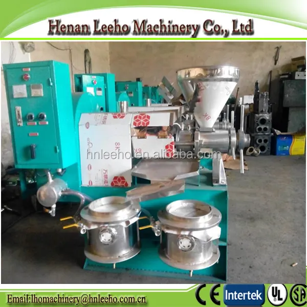 Electrical sunflower peanut sesame olive copra hemp seed cold oil press machine