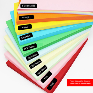 ขายส่งที่มีคุณภาพสูงสีกระดาษแข็ง<span class=keywords><strong>120gsm</strong></span> 160gsm 180gsm 230gsm 300gsm A4 Cardstock กระดาษ - Product Image 6
