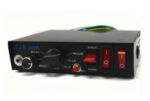 Ht-auto — torche LED 47 pouces, 12/24V, 144W, barre lumineuse avec phares et sirène pour le toit, avec radio - Product Image 4