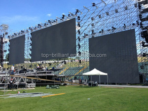 השכרת מסך led p10 תצוגת led שקוף רשת / רשת / mash / מדיה חזית - Product Image 3