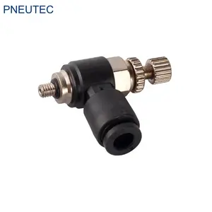 NSE/SC4-m3c nickel plated brass male compact PU Tube fitting miniature Pneumatic plastic Fitting