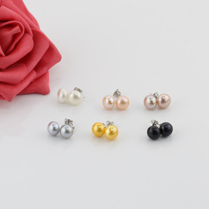 Feimefeirun — ensemble de <span class=keywords><strong>bijoux</strong></span> de perles, 8-9mm, boutons 3A couleurs mixtes, dernière collection de <span class=keywords><strong>bijoux</strong></span>, en argent 925 - Product Image 3